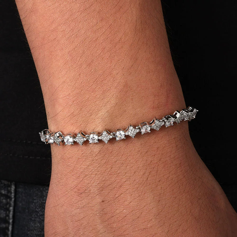 Star Link CZ Tennis Bracelet