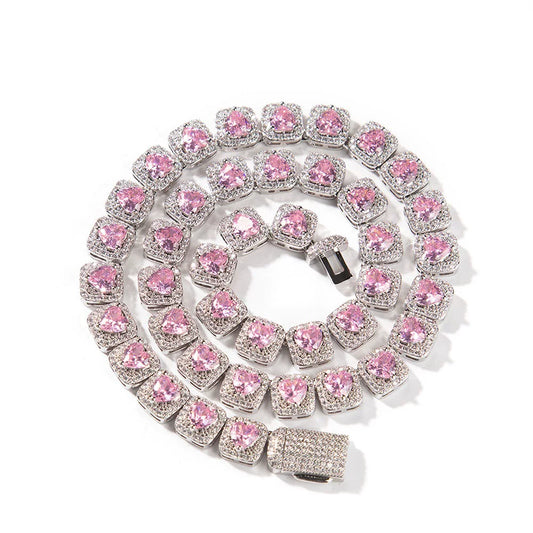 The Sweetheart Tennis Chain Necklace