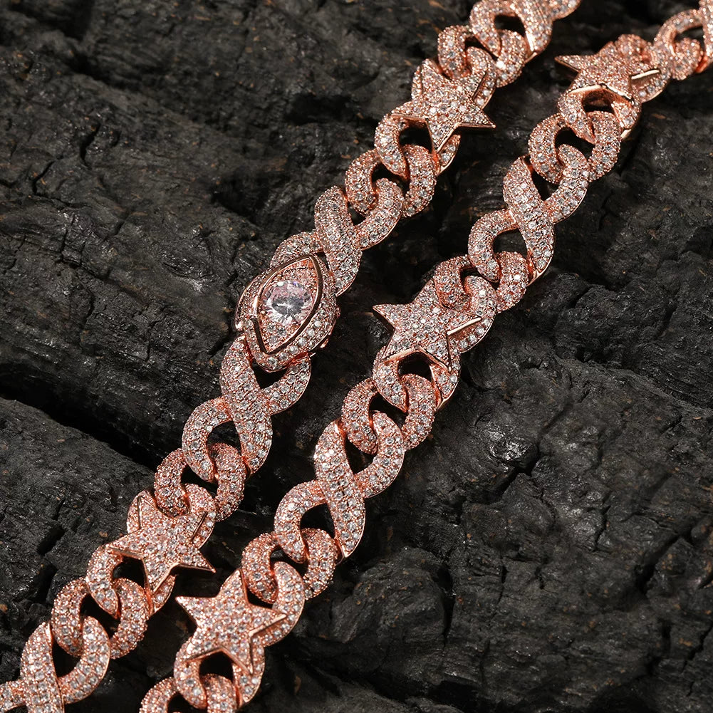 The Star Cuban Chain Necklace