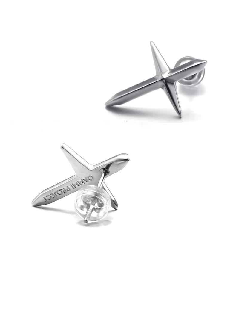 The Four-Point Star Earrings