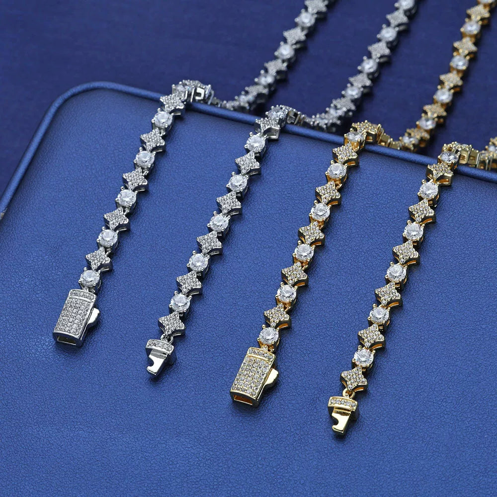 Starburst Tennis Chain
