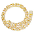 Luxe 16mm Baguette Cuban Link Chain