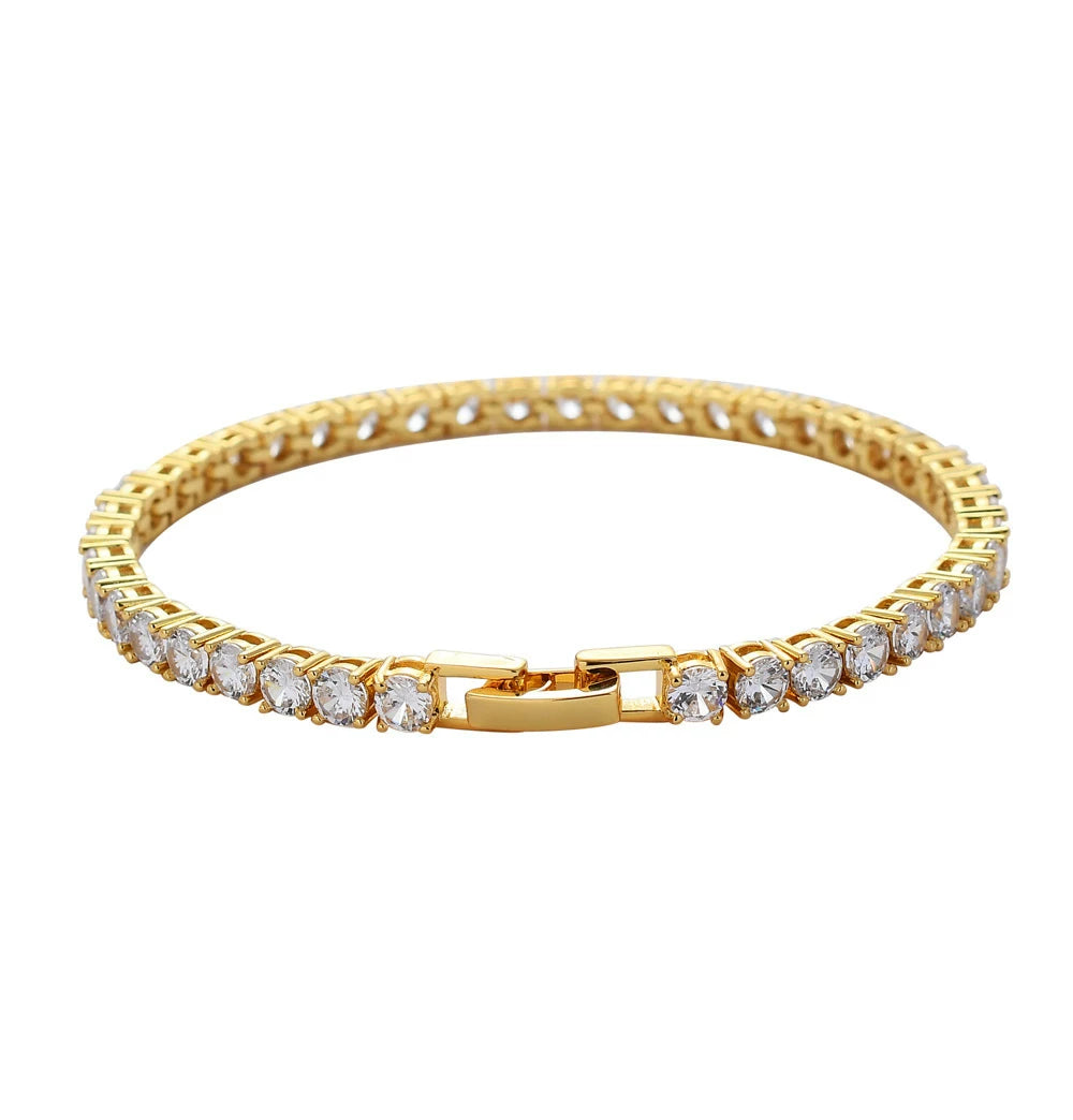 The Baseline Tennis Bracelet