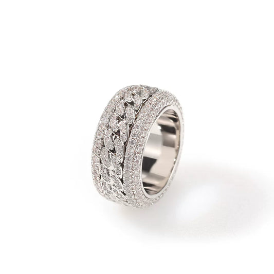 The Cuban Spinner Ring