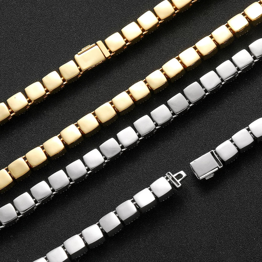 The Cushion Halo Tennis Necklace & Bracelet Set
