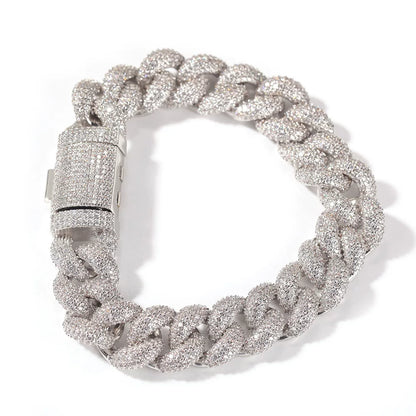 The Iced Cuban Bracelet