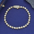 Star Link CZ Tennis Bracelet
