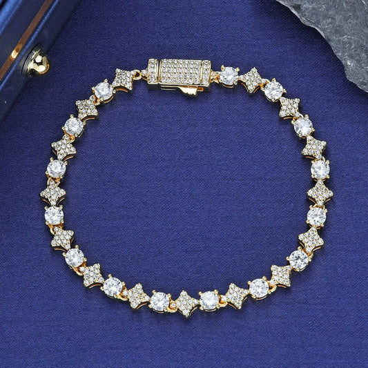 Star Link CZ Tennis Bracelet