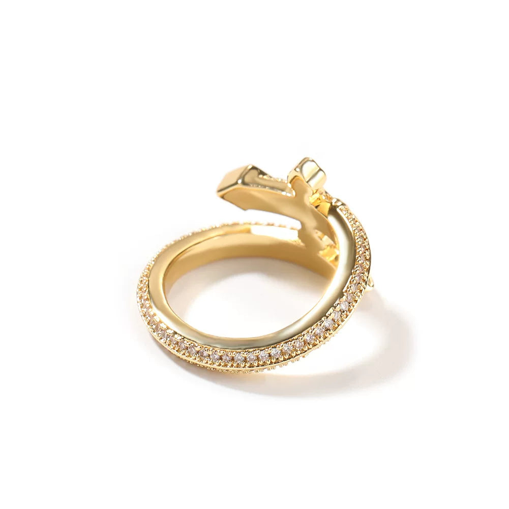 The Bolt Open Ring