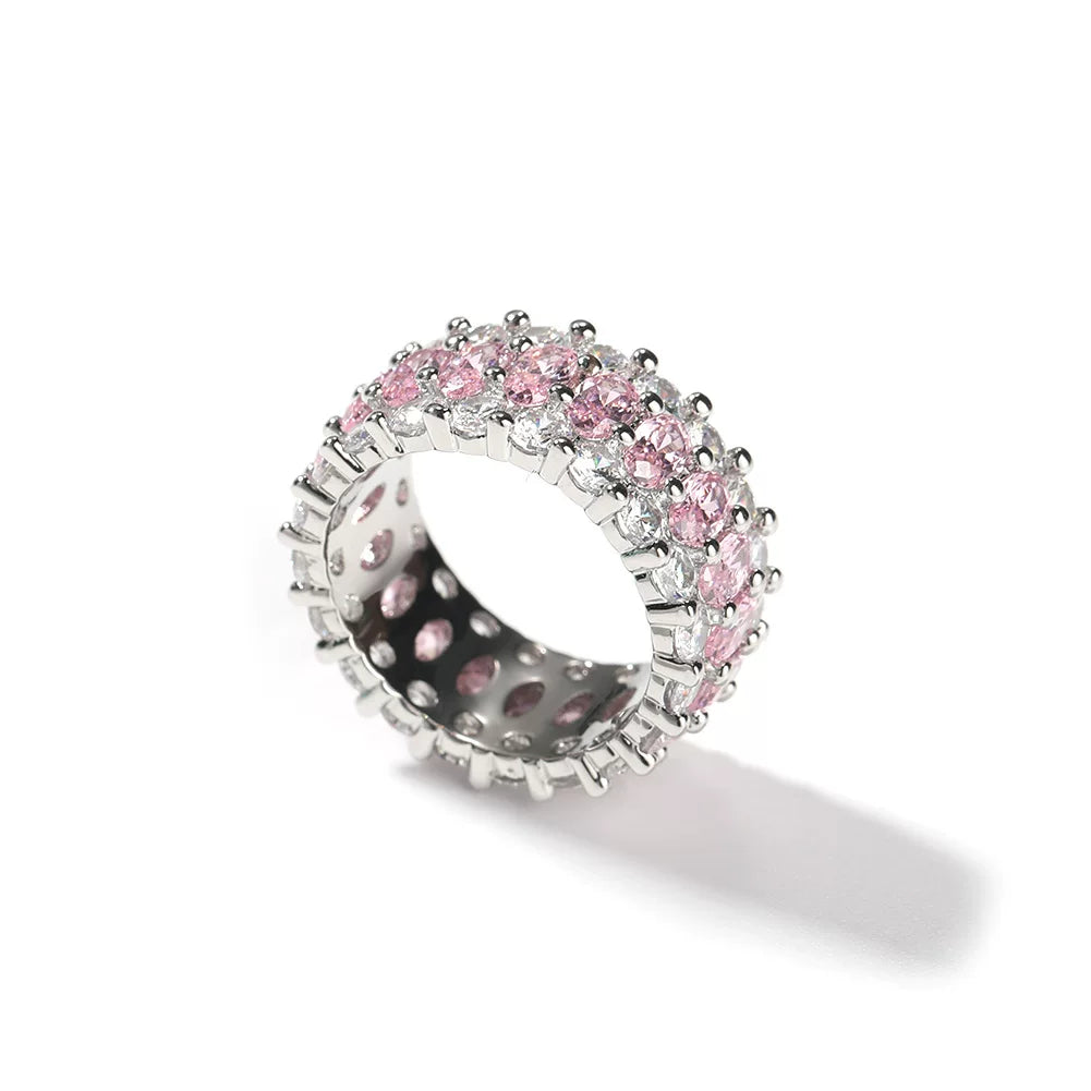 The Pink Row Ring