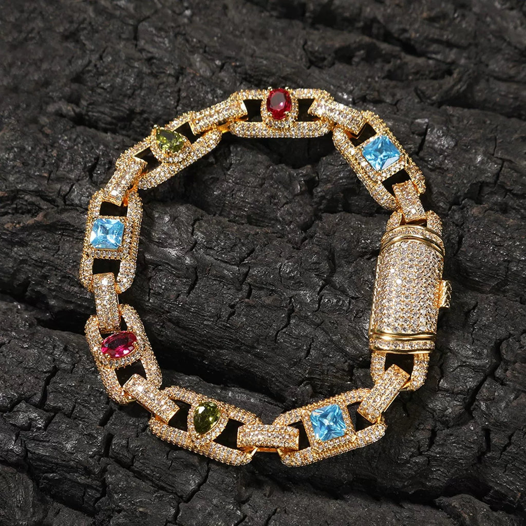 Riviera Gemstone Y-Chain Set