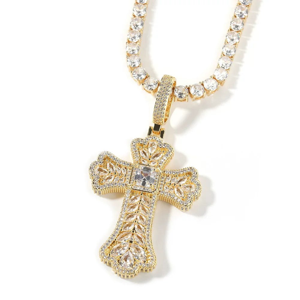 Eden Cross Pendant Necklace