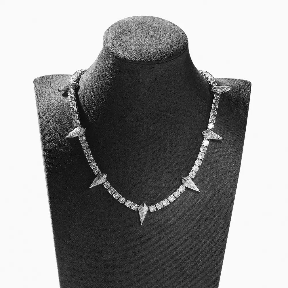 The Spike Tennis Chain Necklace