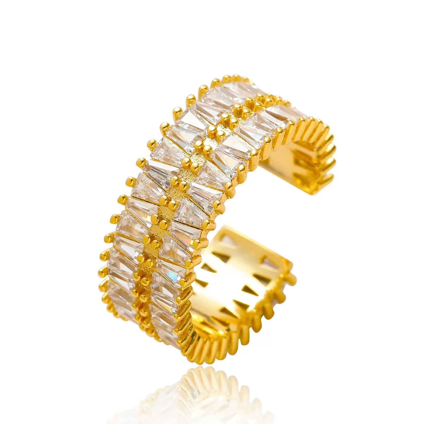 The Tapered Baguette Ring