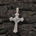 Vault Baguette Cross Pendant Necklace