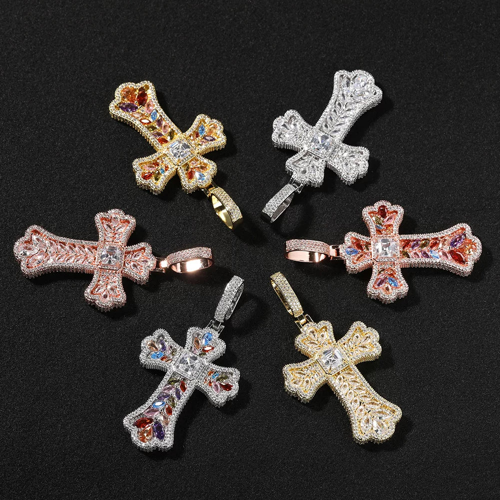 Eden Cross Pendant Necklace