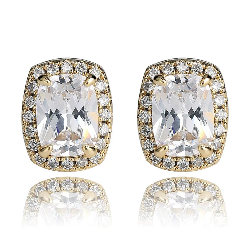 The Halo Stud Earrings