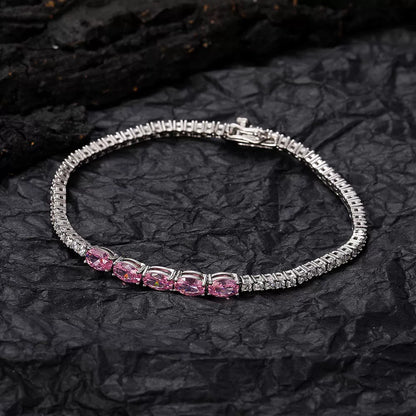 The Blush Tennis Bracelet