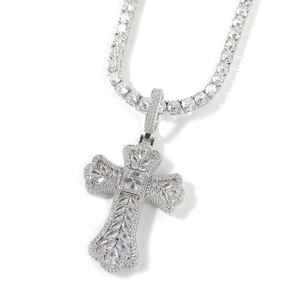 Eden Cross Pendant Necklace