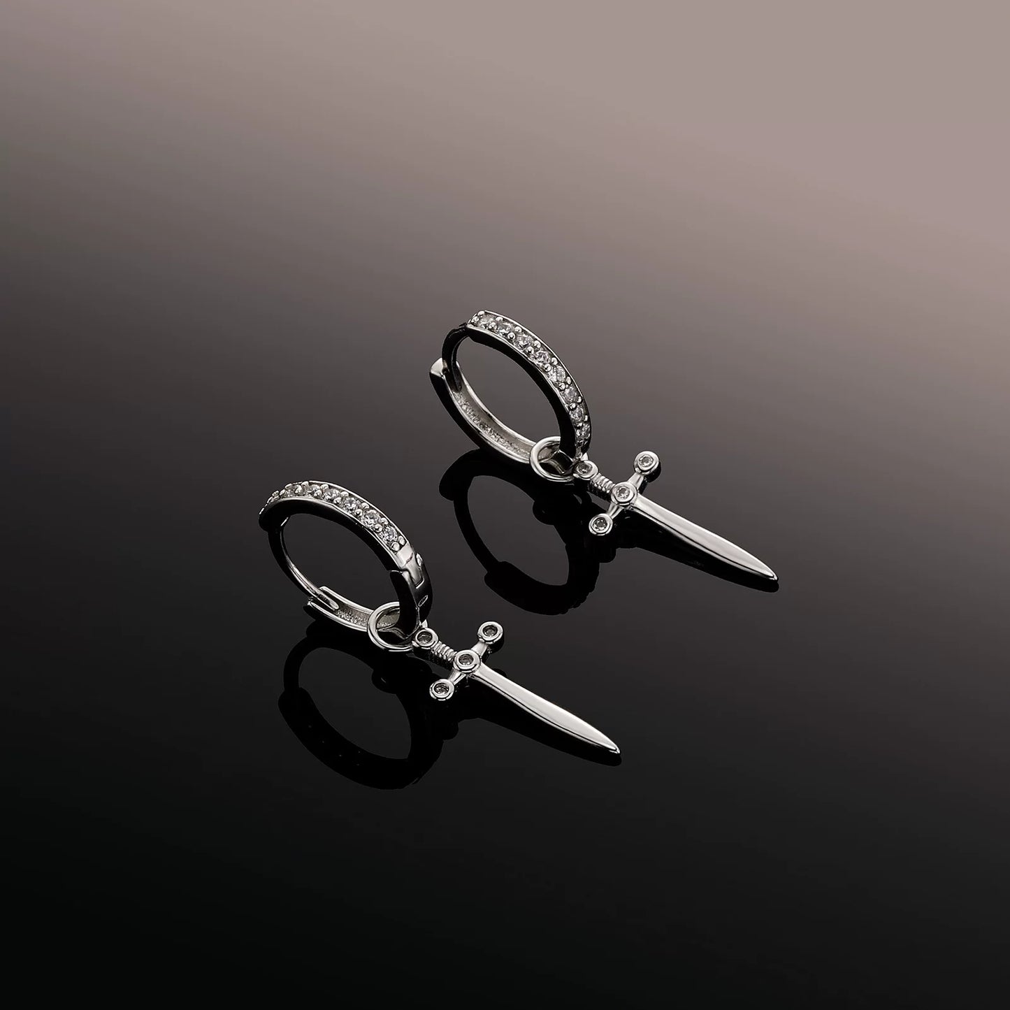 The Dagger Drop Hoops