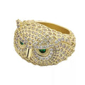 Iced Out Owl Ring