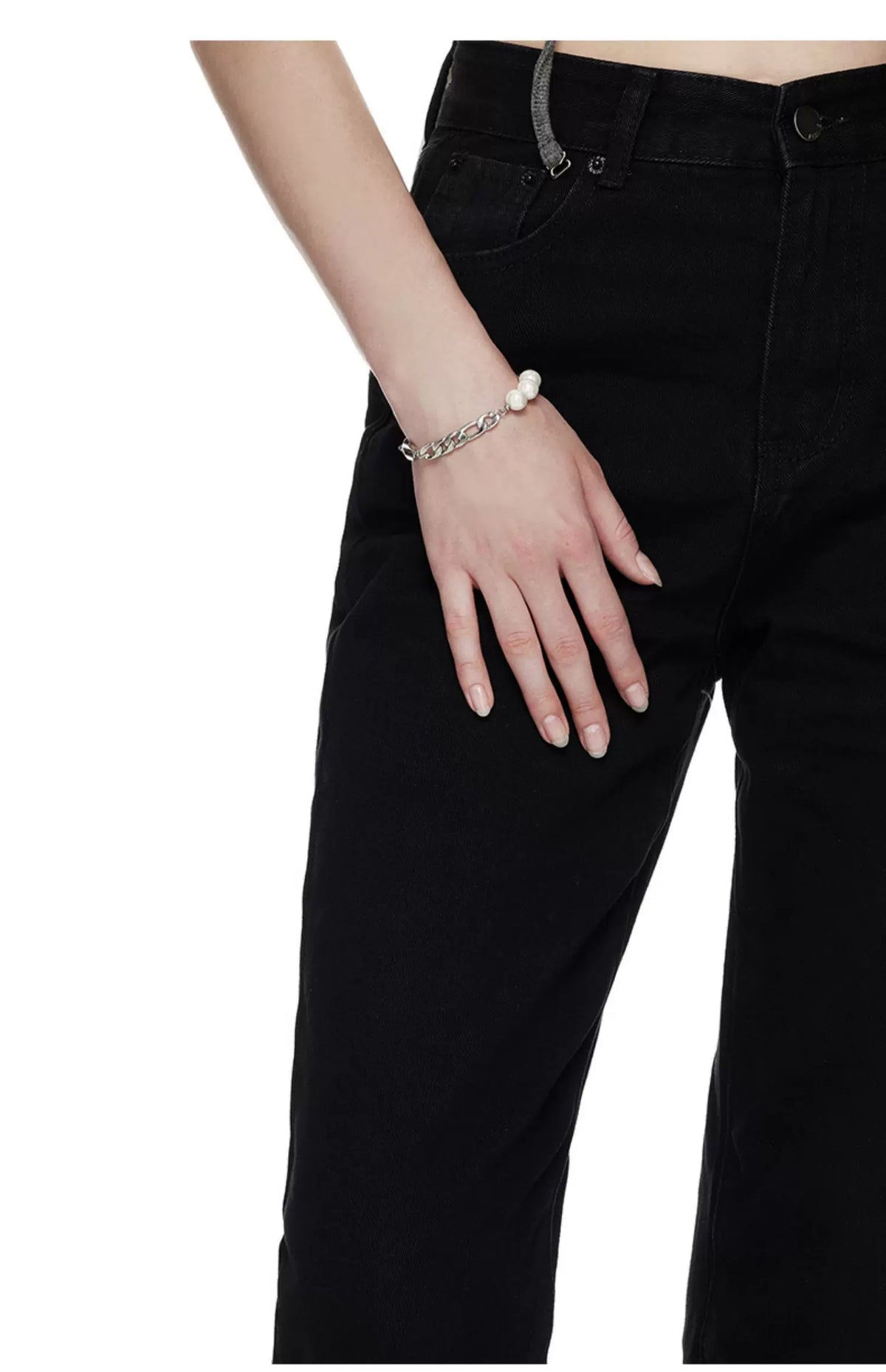 The Pearl Figaro ID Bracelet