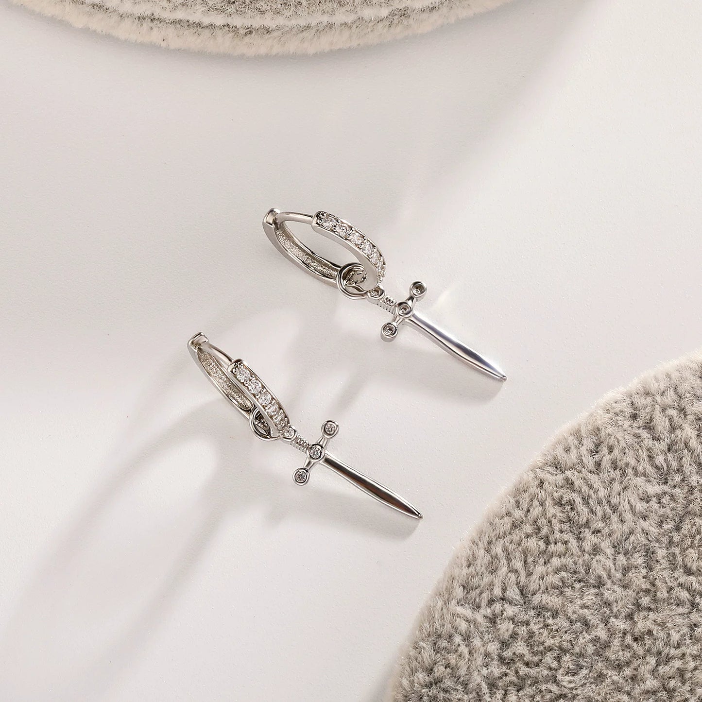 The Dagger Drop Hoops
