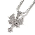 The Seraph Cross Pendant Necklace