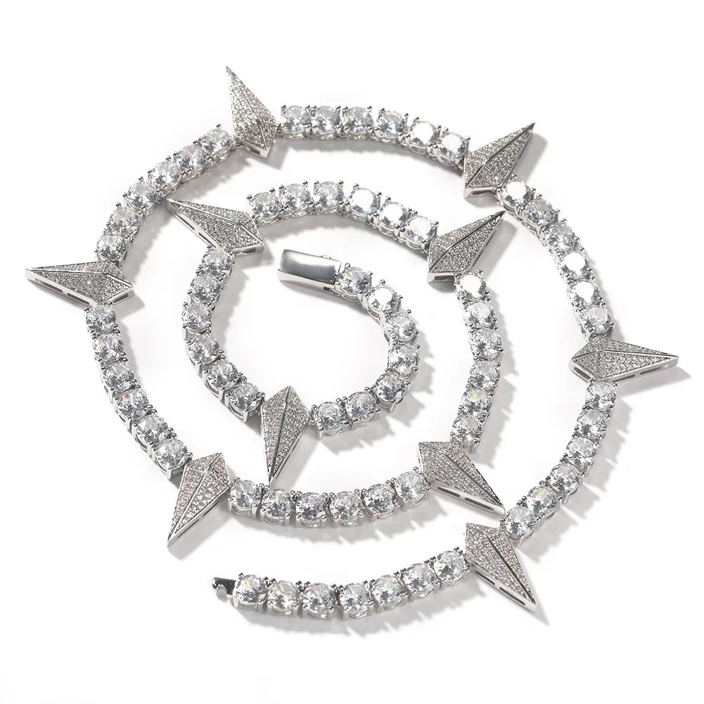 The Spike Tennis Chain Necklace