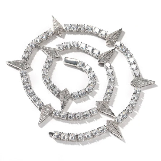 The Spike Tennis Chain Necklace