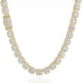 Pinnacle Halo Iced Tennis Chain
