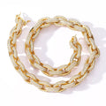Avalanche Iced Rolo Link Necklace