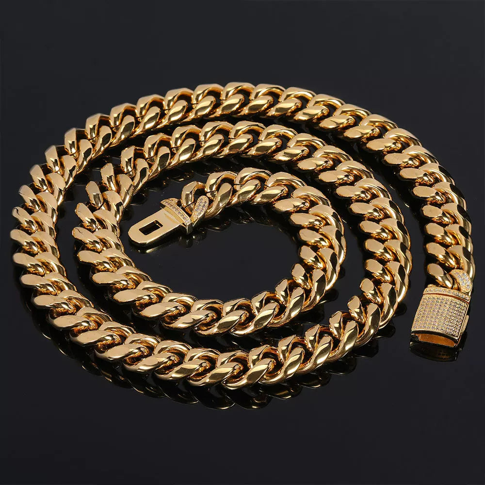 The Vault Cuban Link Chain Necklace