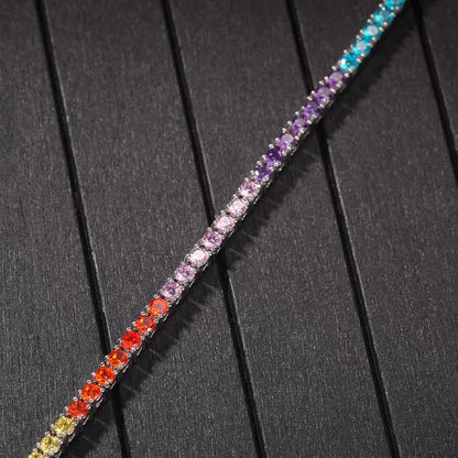 The Spectrum Tennis Bracelet
