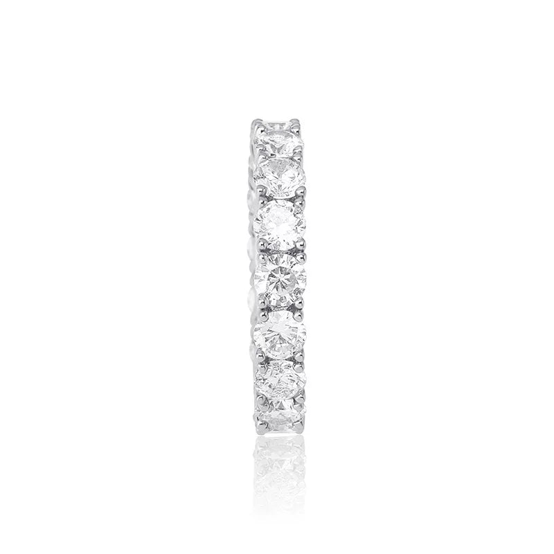 The Round Prong Eternity Ring