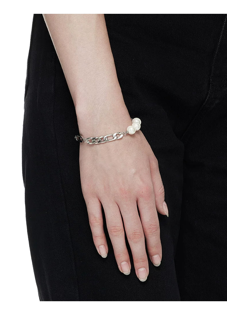 The Pearl Figaro ID Bracelet