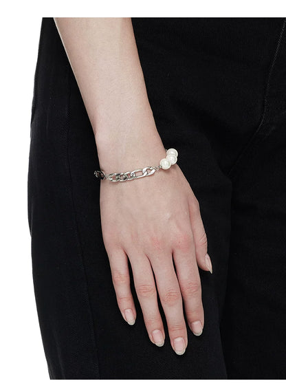 The Pearl Figaro ID Bracelet