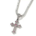 Reliquary Cross Pendant Necklace