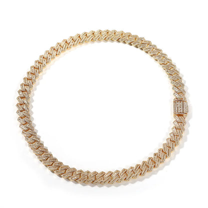 The Baguette Cuban Chain Necklace
