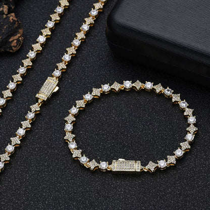 Star Link CZ Tennis Bracelet