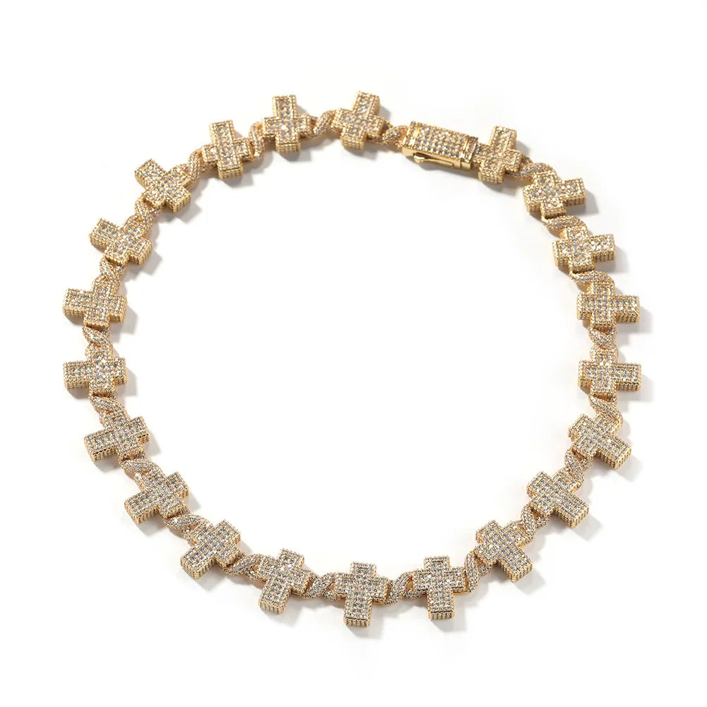 The Cross Link Chain Necklace