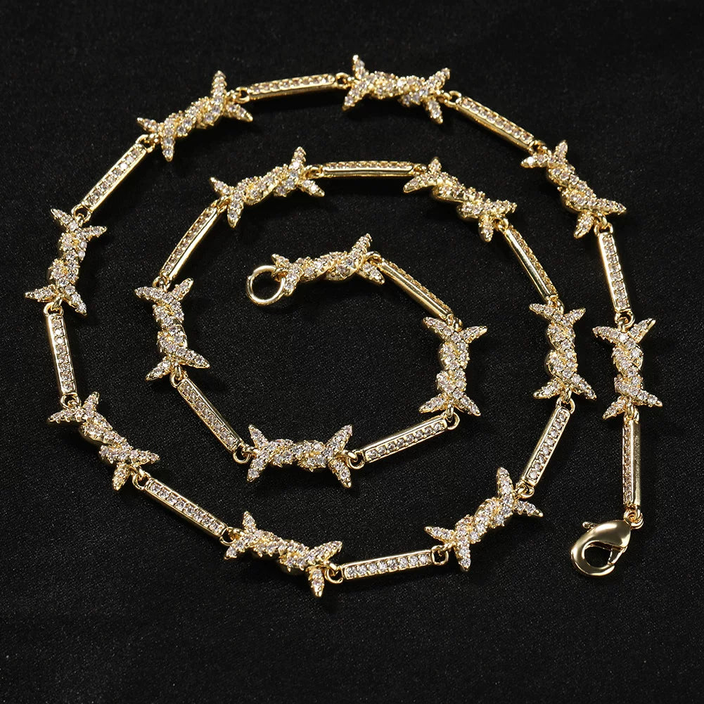 The Barbed Wire Chain Necklace