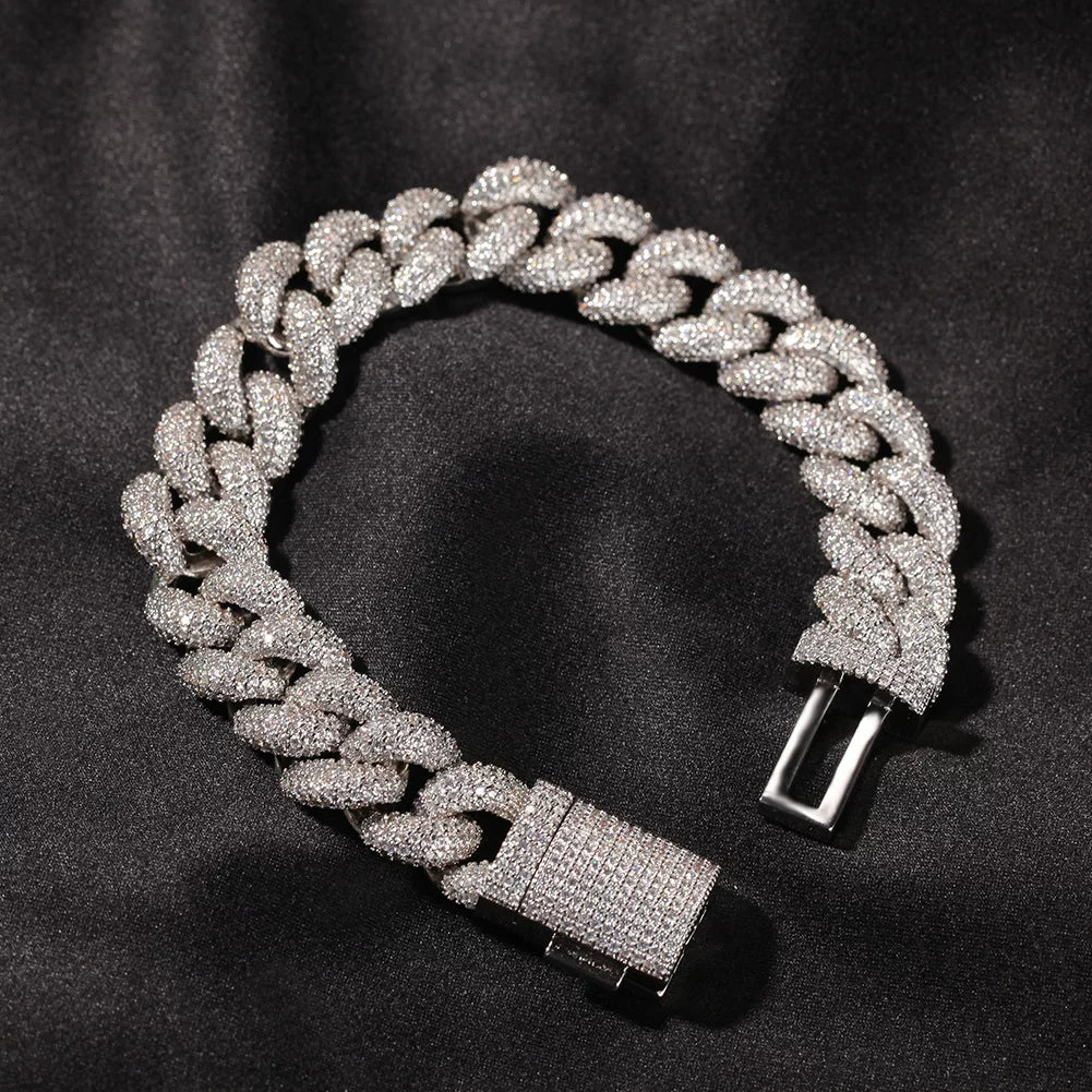 The Iced Cuban Bracelet