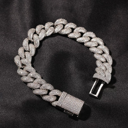 The Iced Cuban Bracelet