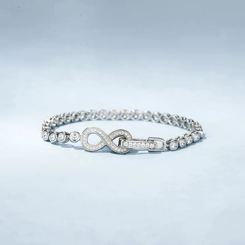The Infinity Tennis Bracelet
