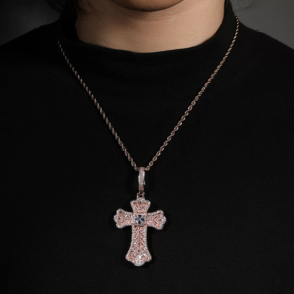 Eden Cross Pendant Necklace