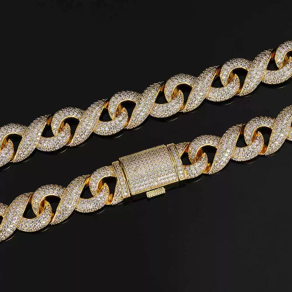 The Infinity Cuban Chain Necklace