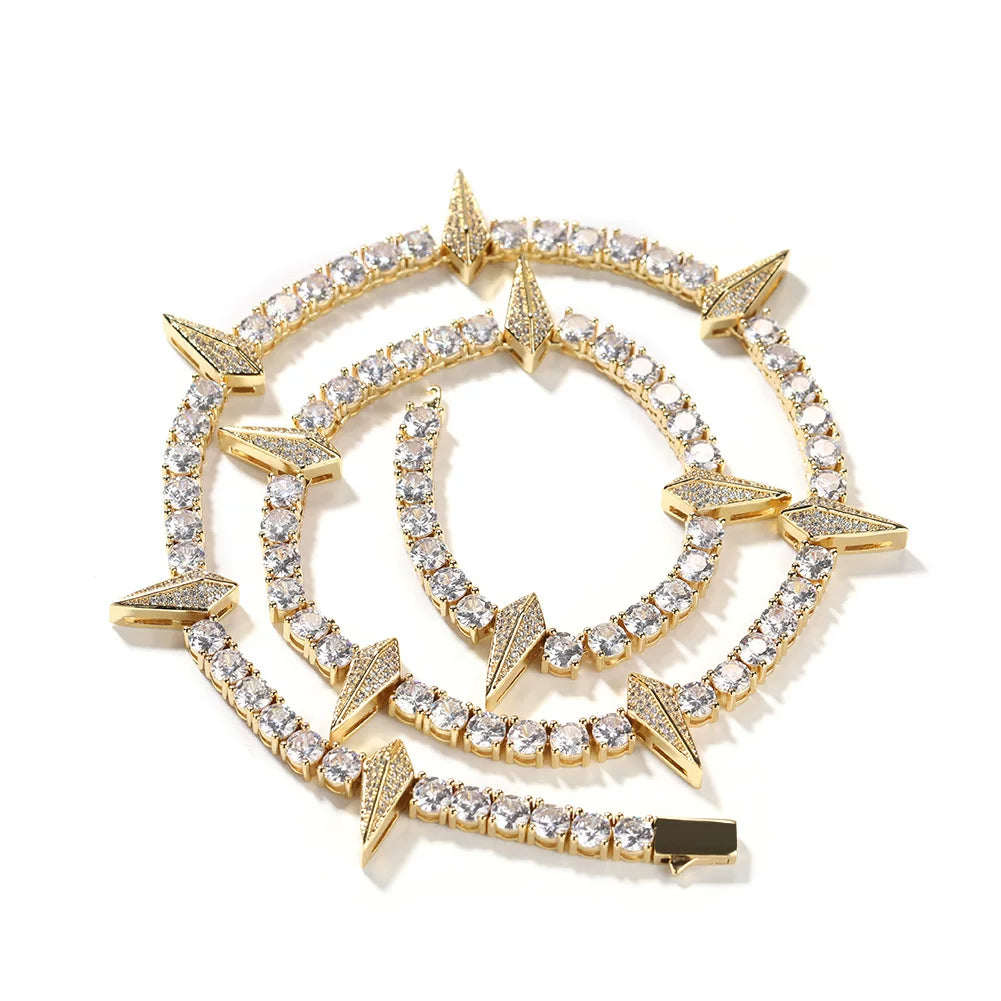 The Spike Tennis Chain Necklace
