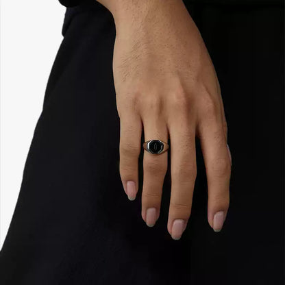 The Octagon Signet Ring