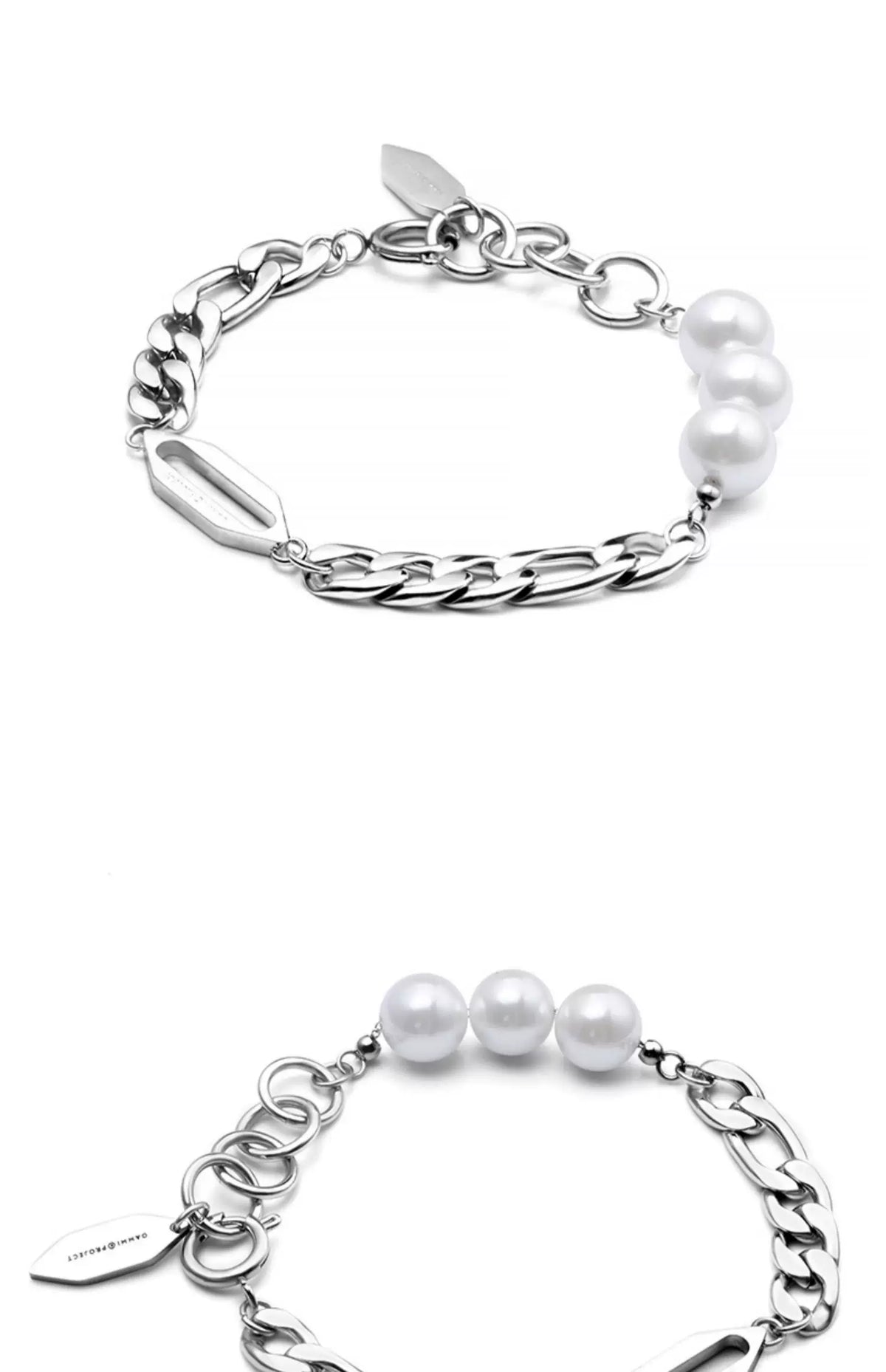The Pearl Figaro ID Bracelet
